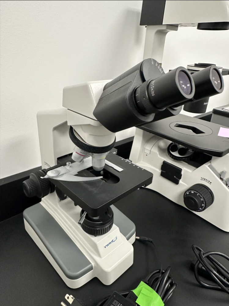 Image of VWR VistaVision Binocular Compound Microscope with Halogen Illumination
